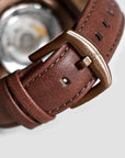 Unbroko C1 Vintage Rust - 44mm beige