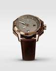 Unbroko C1 Vintage Rust - 44mm beige