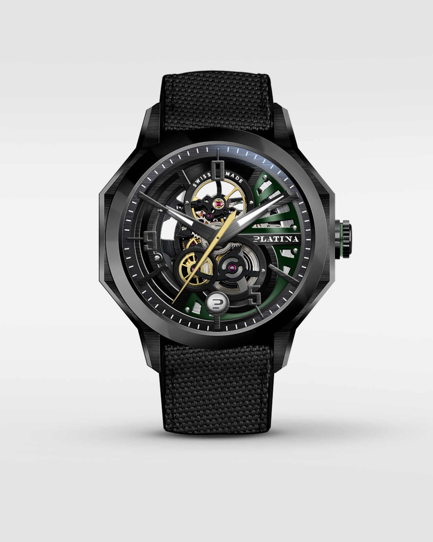 Unbroko C3 Skeleton Anthracite - 42mm – Platina Watch & Co