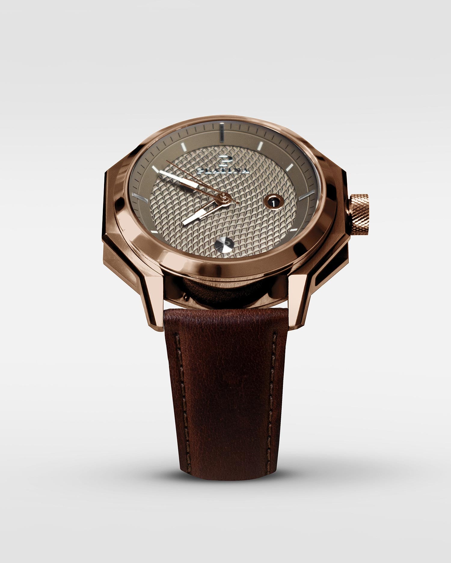 Unbroko C1 Vintage Rust - 44mm beige – Platina Watch & Co