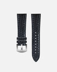 Grey Python Leather strap - pin buckle