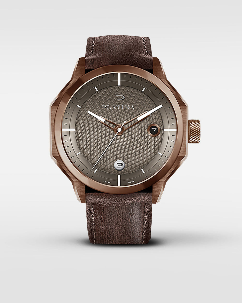 Unbroko C1 Vintage Rust - 44mm beige